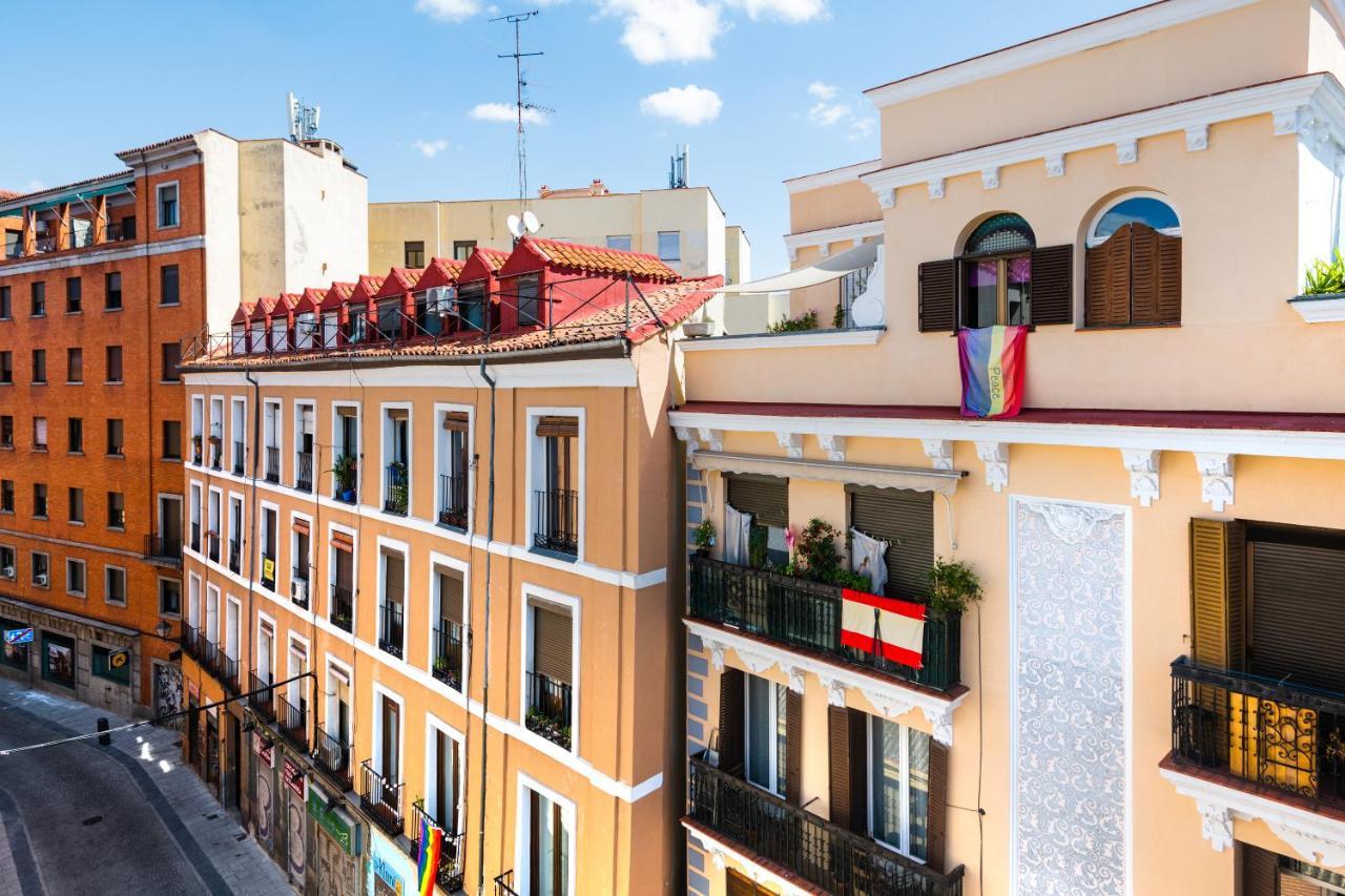 Apartament Bright Penthouse With Terrace In Madrid Center Zewnętrze zdjęcie